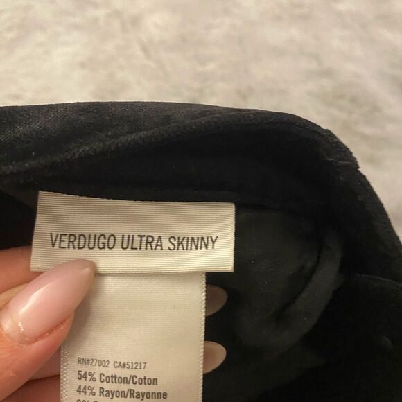 Paige velvet skinny jeans, size 29 - Picture 12 of 13